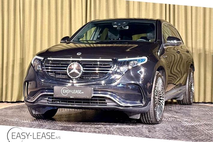 Sort Mercedes EQC400 fra 2021