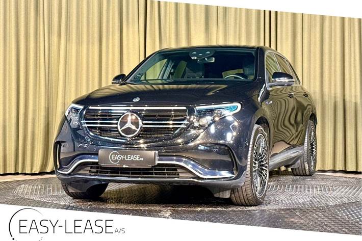 Sort Mercedes EQC400 fra 2021