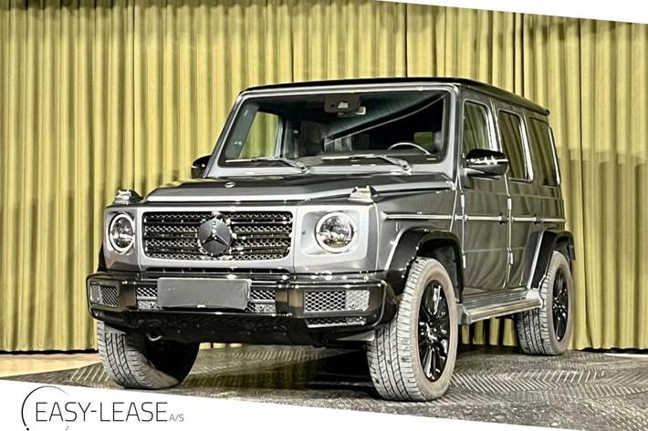 Grå Mercedes G350 d fra 2020