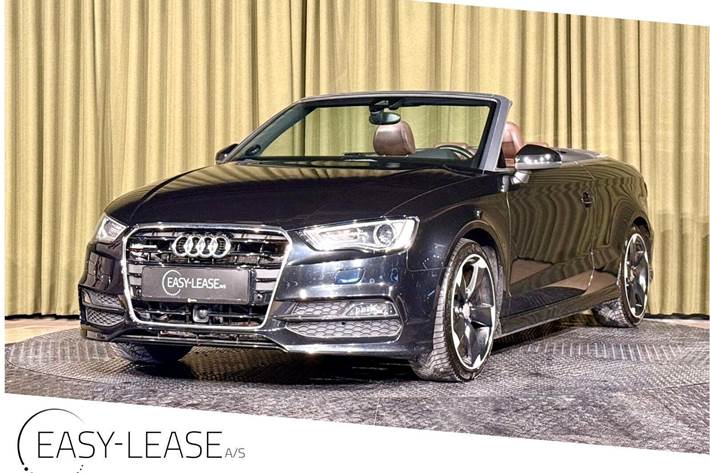 Sort Audi A3 fra 2015