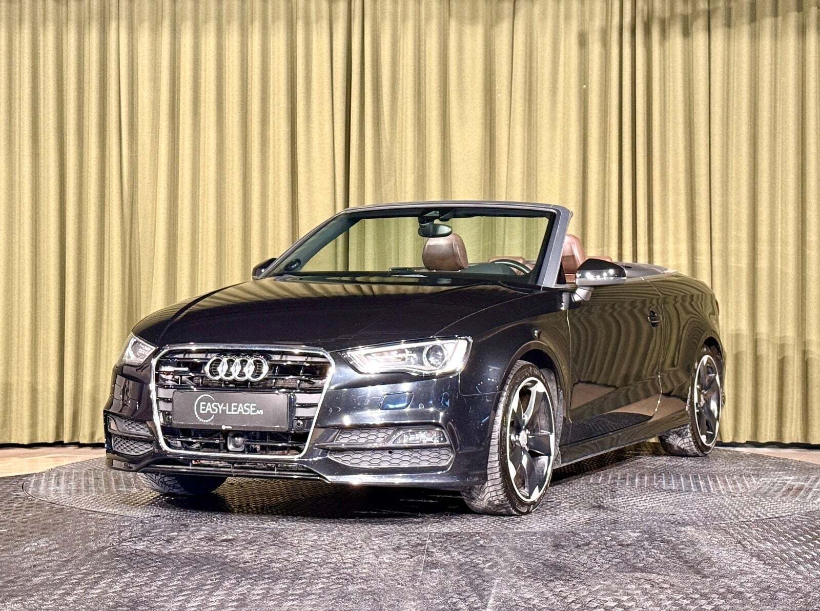 Sort Audi A3 fra 2015