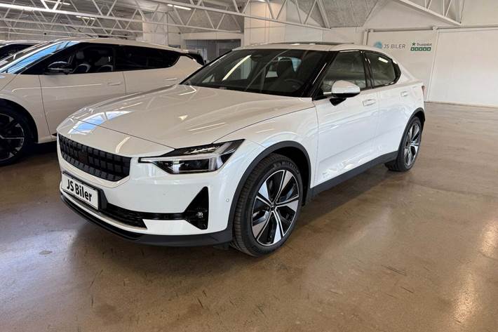 Hvid Polestar 2 fra 2023