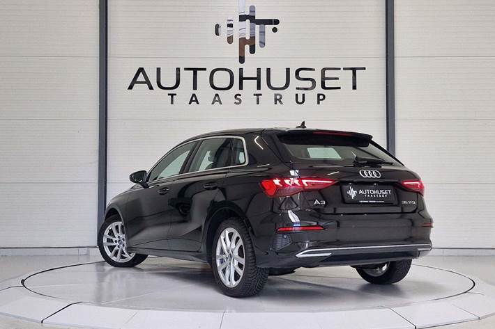 Sort Audi A3 fra 2021