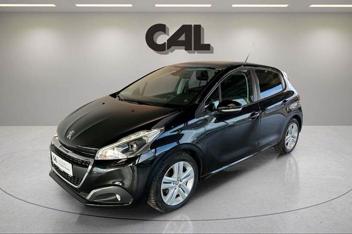 Sort Peugeot 208 fra 2018