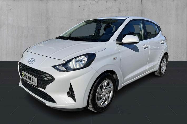 Grå Hyundai i10 fra 2025