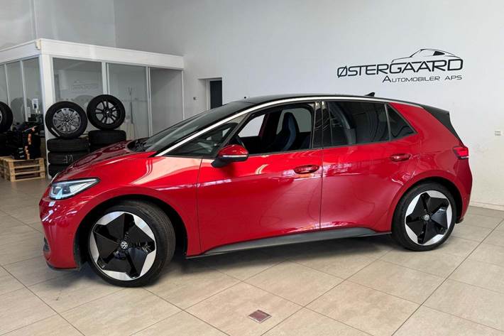Rød VW ID.3 fra 2023