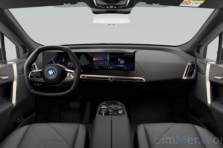 Sort BMW iX fra 2024