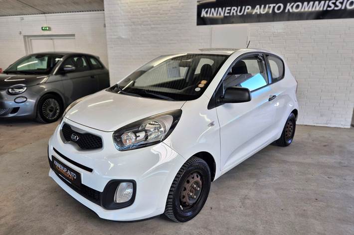 Hvid Kia Picanto fra 2014