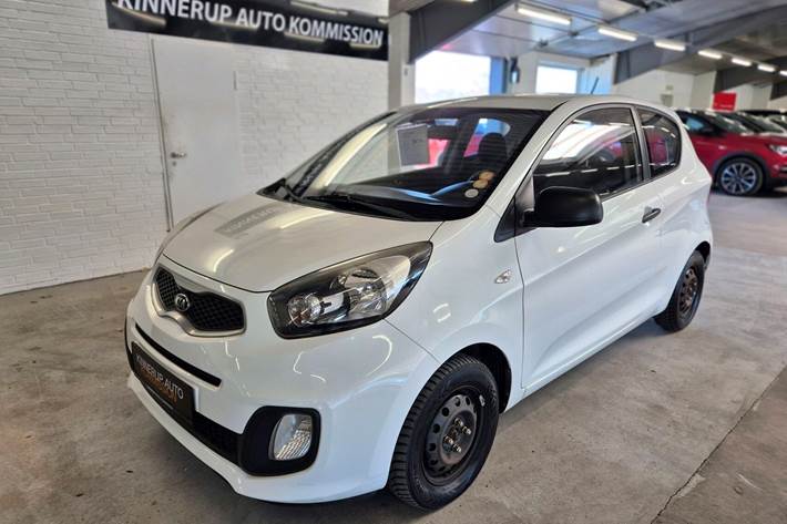 Hvid Kia Picanto fra 2014