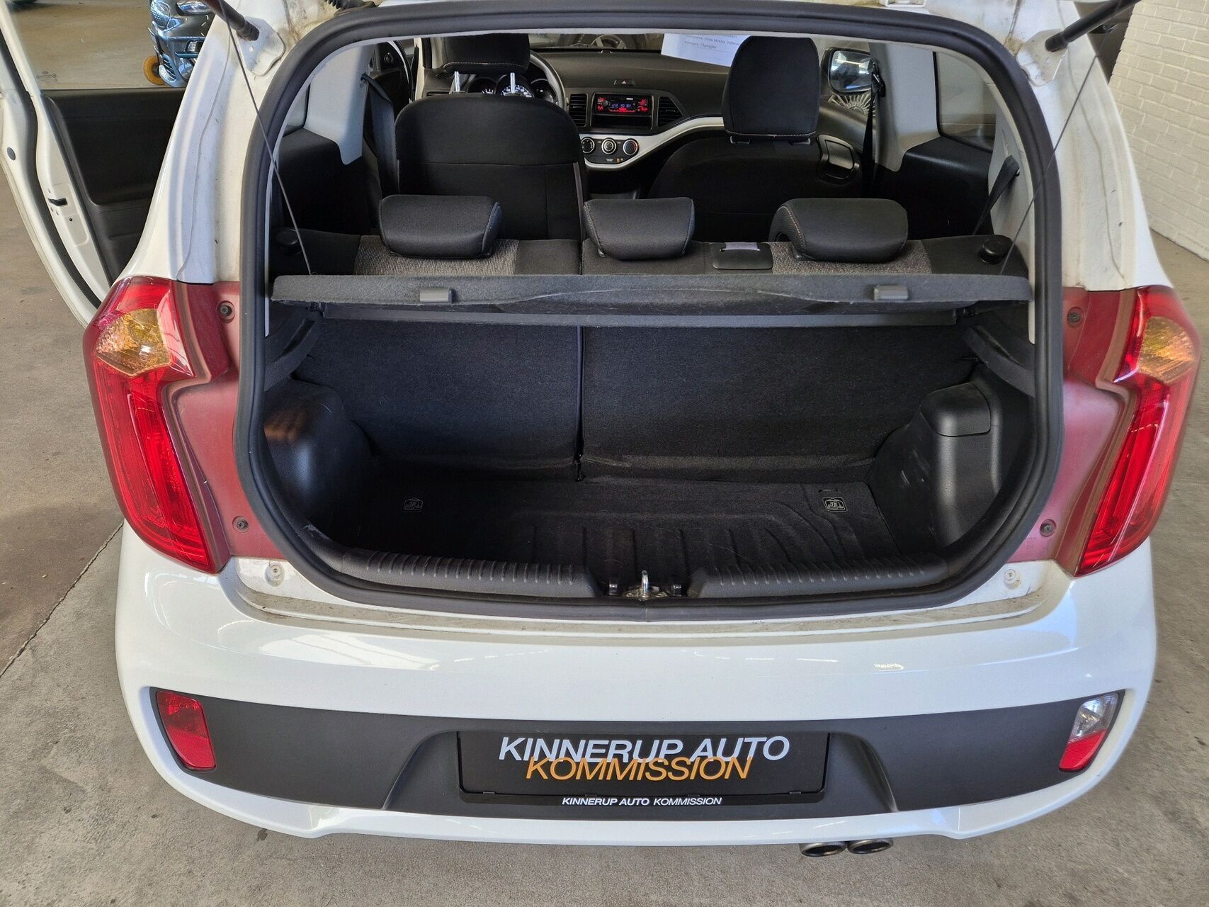 Hvid Kia Picanto fra 2014