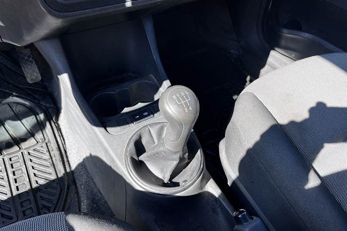 Hvid Skoda Fabia fra 2008