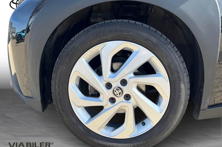 Sort Toyota Aygo X fra 2024