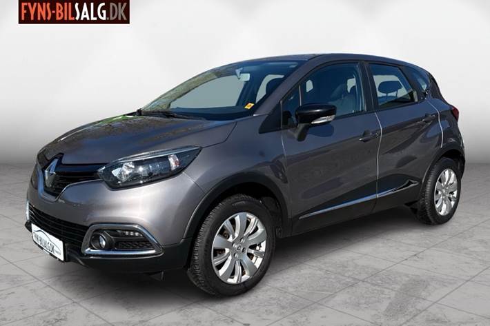 Grå Renault Captur fra 2017