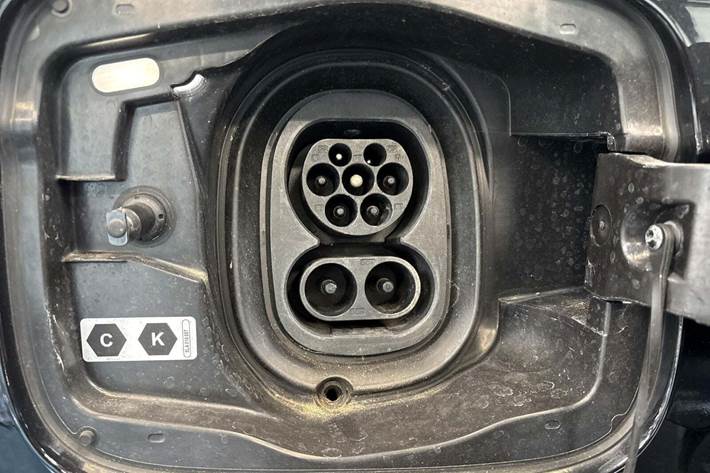 Sort Skoda Enyaq fra 2022