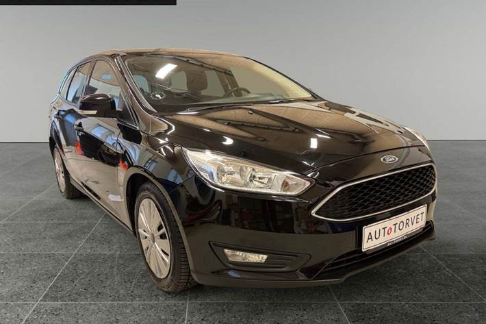 Sort Ford Focus fra 2017