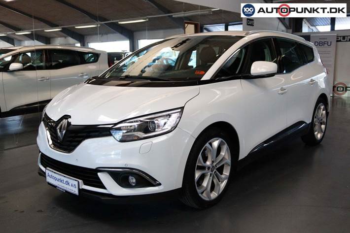 Hvid Renault Grand Scenic IV fra 2017