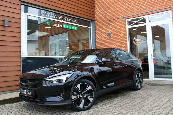 Sort Polestar 2 fra 2024