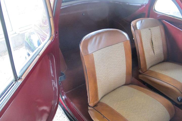 undefined Fiat Topolino fra 1954 set indefra
