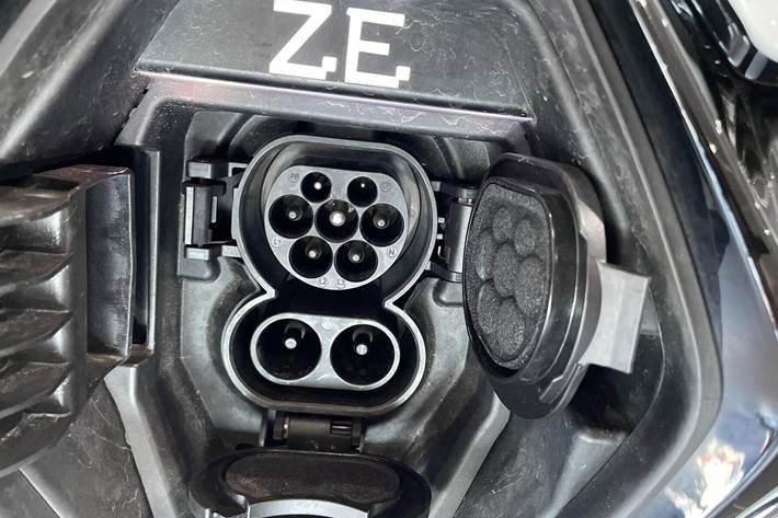 Hvid Renault Zoe fra 2022