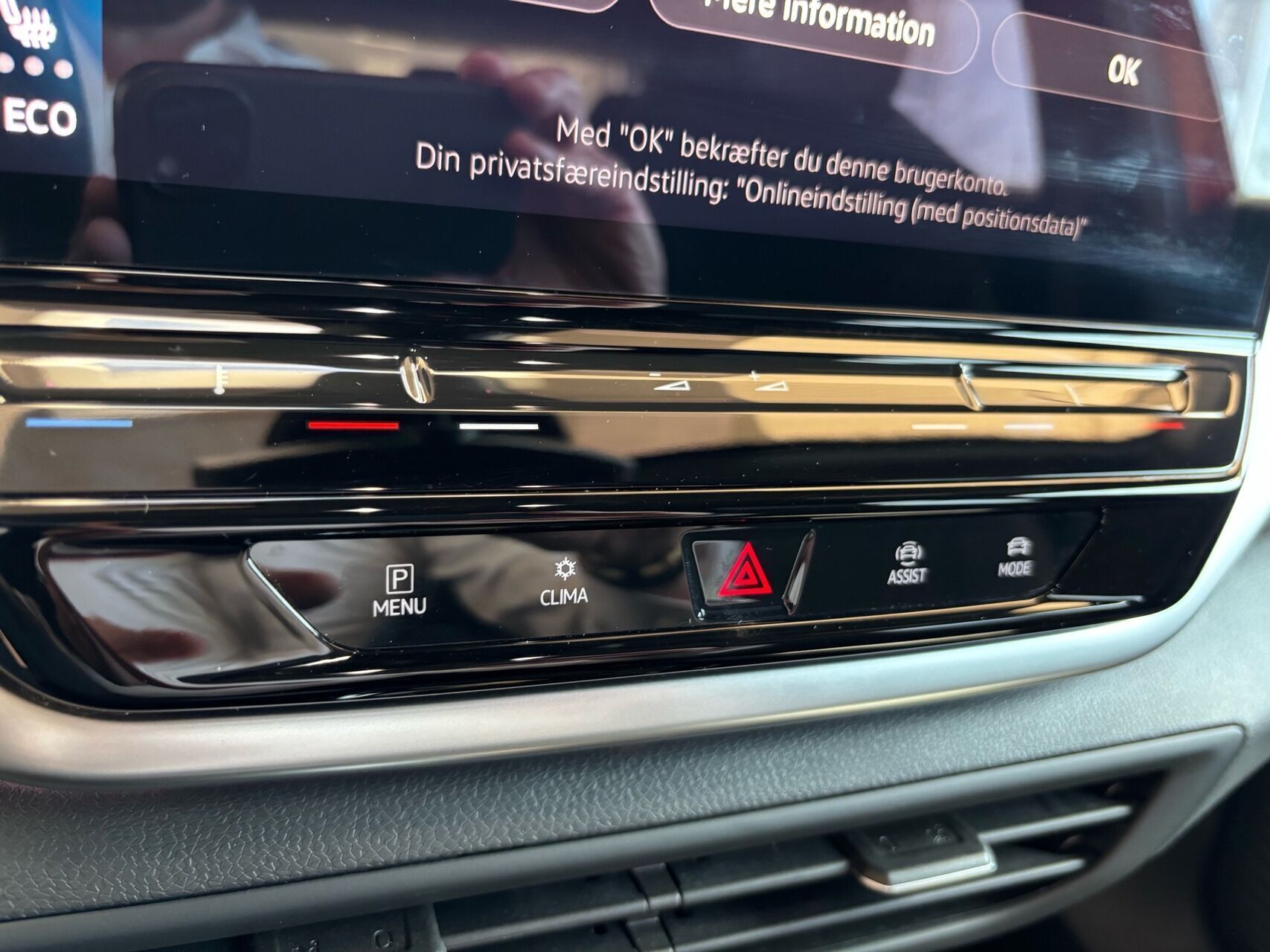 Rød VW ID.4 fra 2023