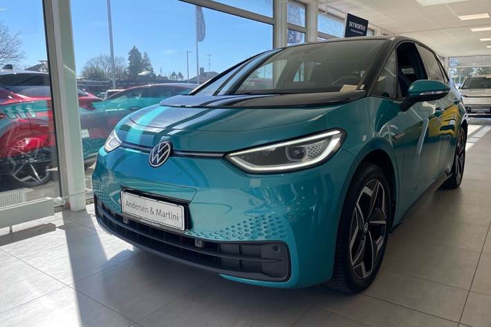 Turquoise VW ID.3 fra 2022