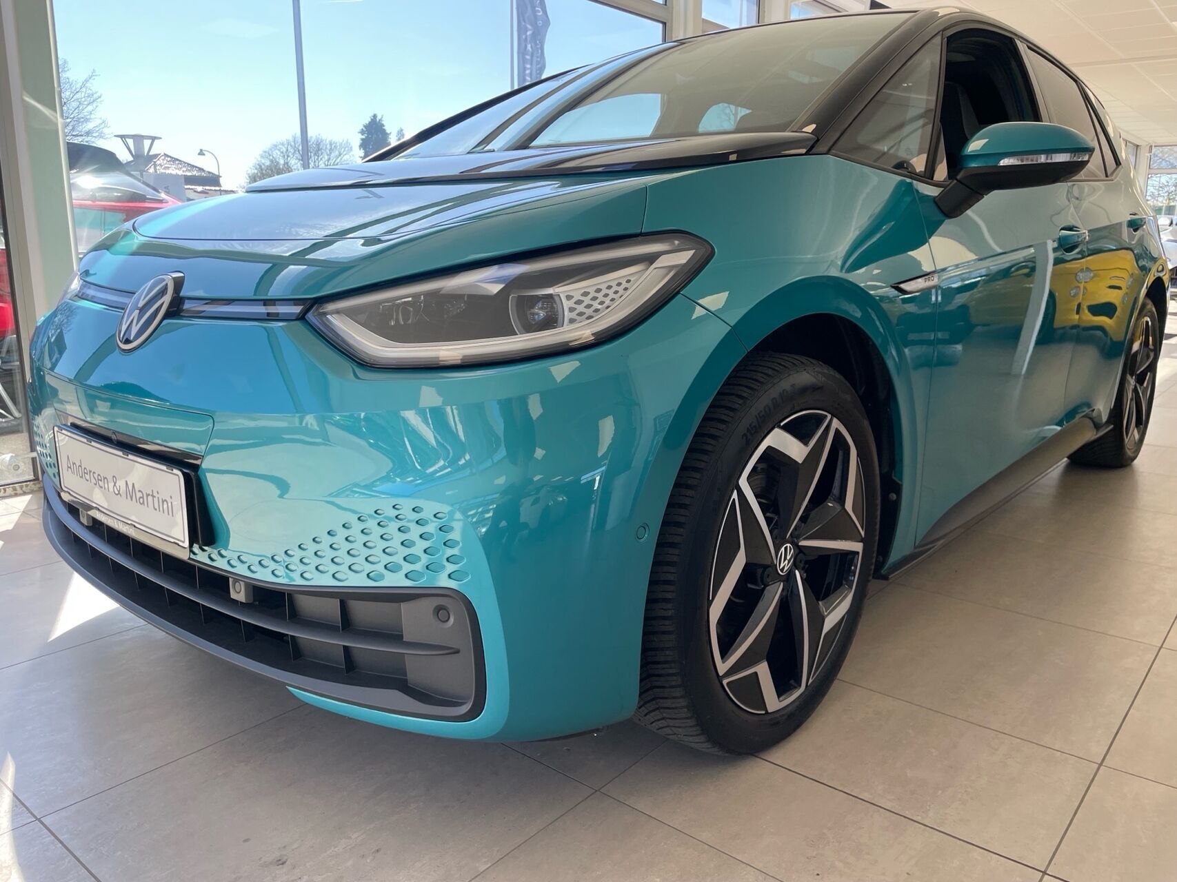 Turquoise VW ID.3 fra 2022