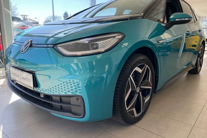 Turquoise VW ID.3 fra 2022