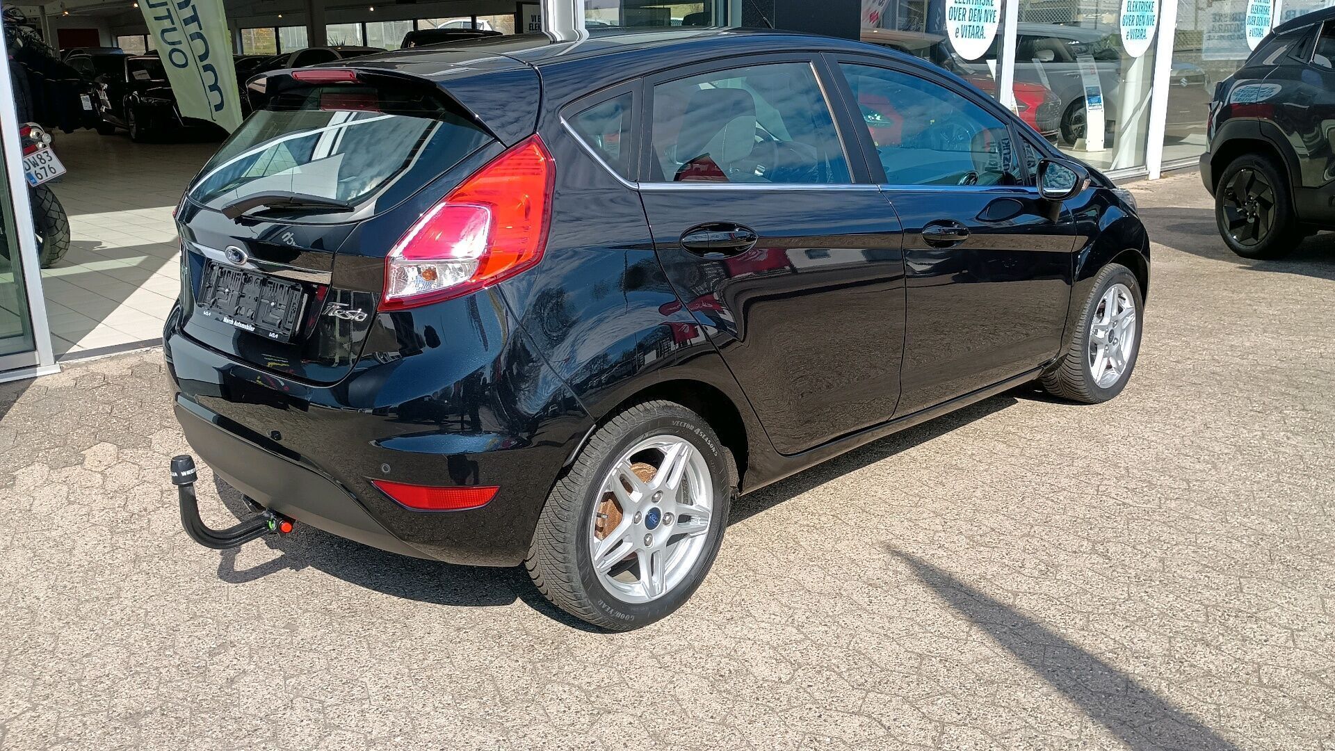 Sort Ford Fiesta fra 2015