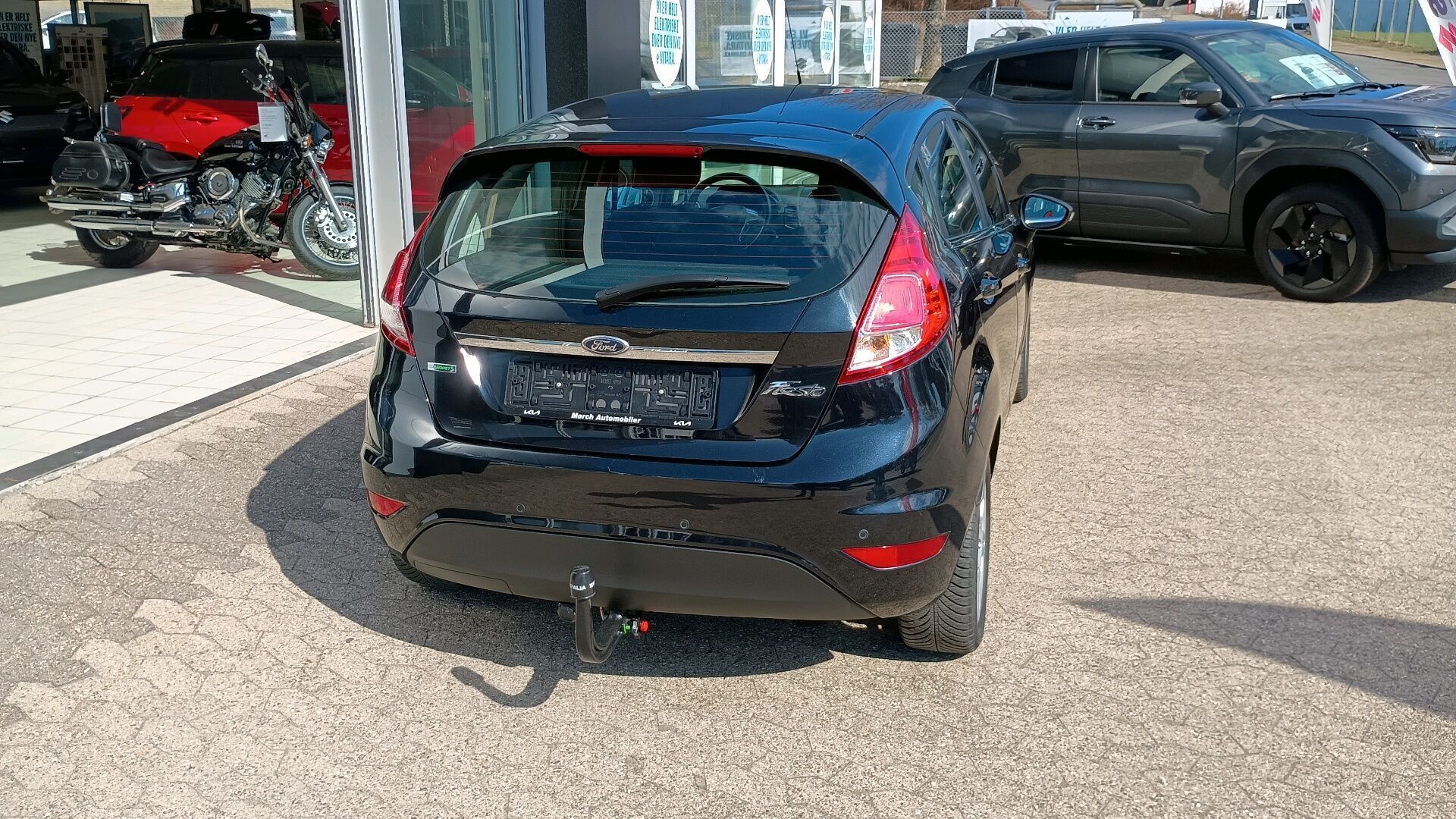 Sort Ford Fiesta fra 2015