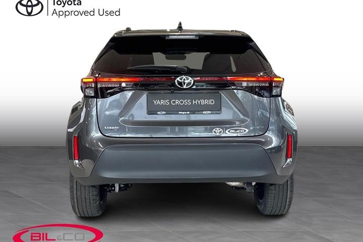 Grå Toyota Yaris Cross fra 2026