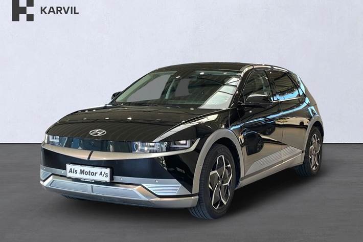 Sort Hyundai Ioniq 5 fra 2023 set udefra