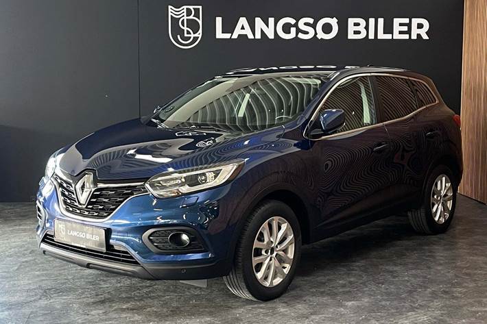 Blå Renault Kadjar fra 2019