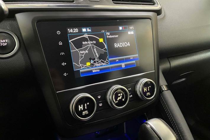 Blå Renault Kadjar fra 2019