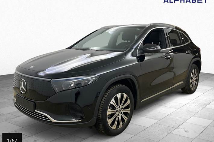 Sort Mercedes EQA300 fra 2025