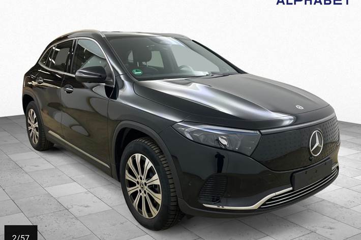 Sort Mercedes EQA300 fra 2025