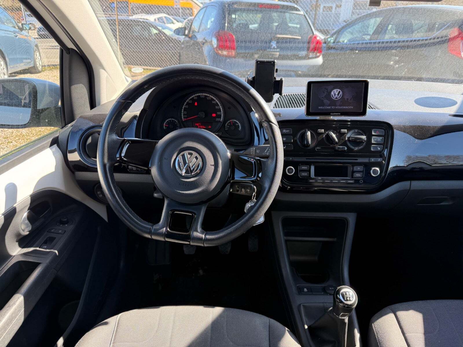 Hvid VW UP! fra 2014