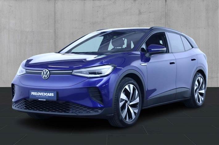 Blå VW ID.4 fra 2021
