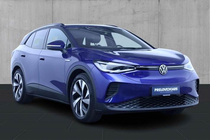 Blå VW ID.4 fra 2021