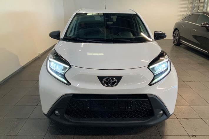 Hvid Toyota Aygo X fra 2022