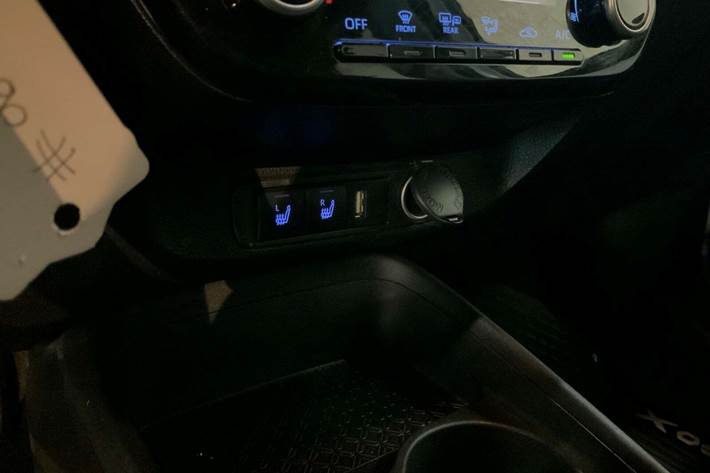 Hvid Toyota Aygo X fra 2022