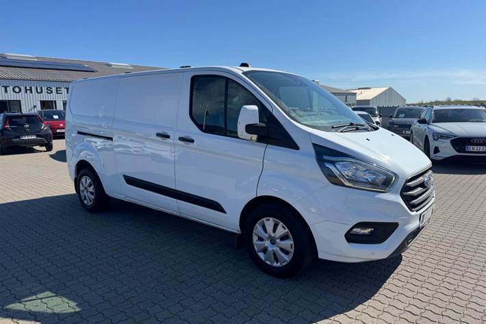 Hvid Ford Transit Custom 300 L2 fra 2021