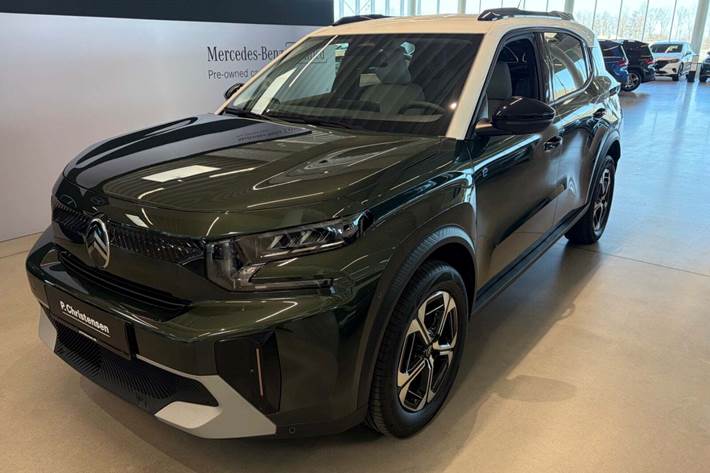 Grøn Citroën e-C3 Aircross fra 2025