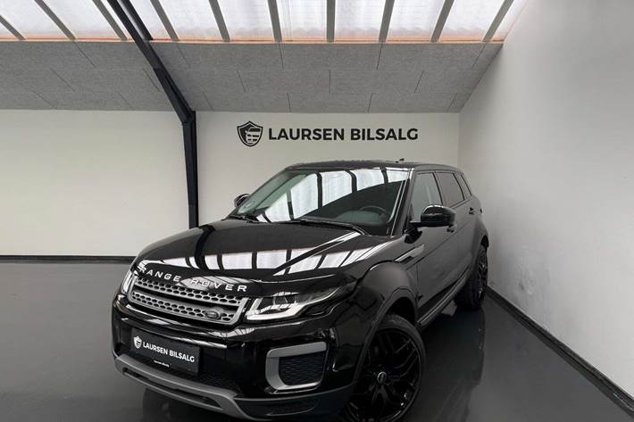 Sort Land Rover Range Rover evoque fra 2017
