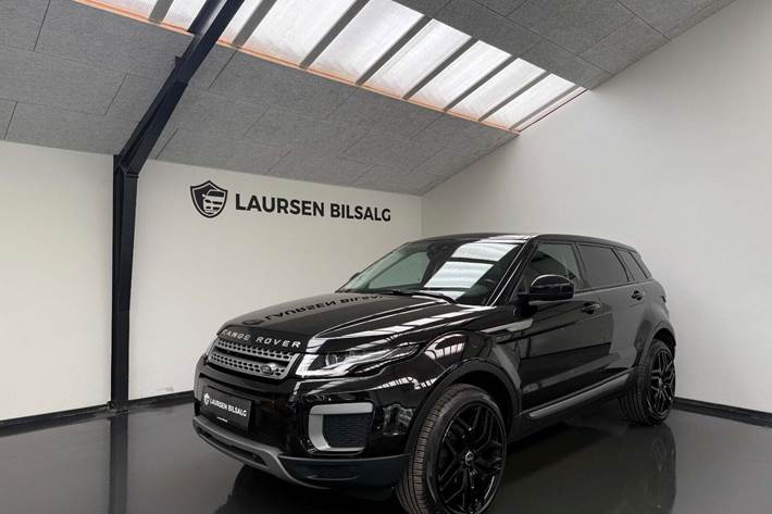 Sort Land Rover Range Rover evoque fra 2017