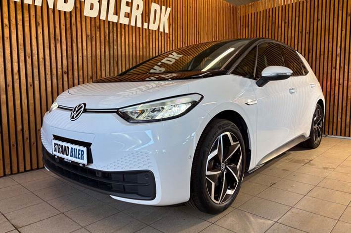 Hvid VW ID.3 fra 2023