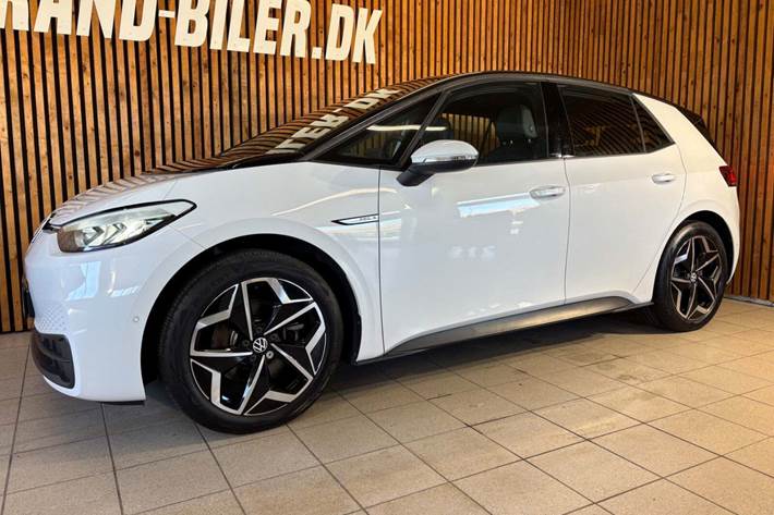 Hvid VW ID.3 fra 2023