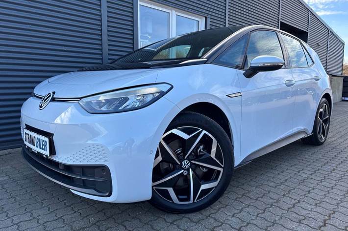 Hvid VW ID.3 fra 2023