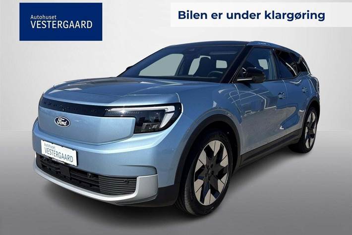 Blå Ford Explorer fra 2024