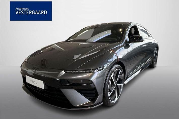 Grå Hyundai Ioniq 6 fra 2026