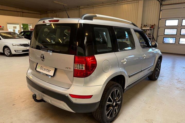 Sølv Skoda Yeti Outdoor fra 2016